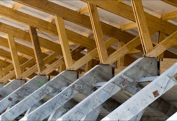 МОНТАЖ СТРОПИЛЬНОЙ КОНСТРУКЦИИ