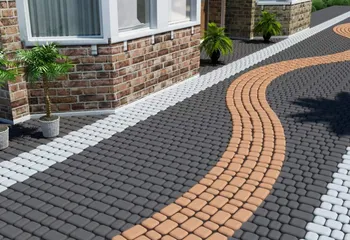 УКЛАДКА ТРОТУАРНОЙ ПЛИТКИ