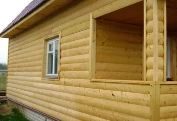 ОТДЕЛКА ФАСАДА ВАГОНКОЙ, БЛОК-ХАУСОМ  И ИМИТАЦИЕЙ БРУСА