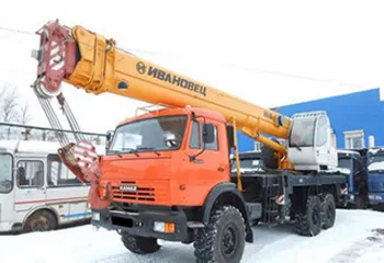 Аренда автокрана стрела 31 метр