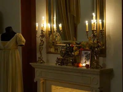 Музей-усадьба дворян Леонтьевых: интерьеры усадьбы