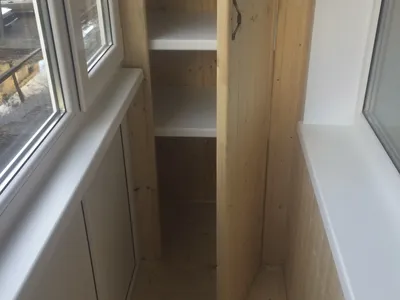 отделка балкона евровагонкой