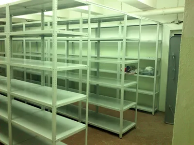Стеллажи  металлические СТФ в архив