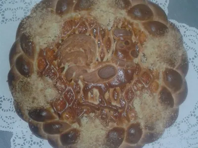 Пирог новогодний