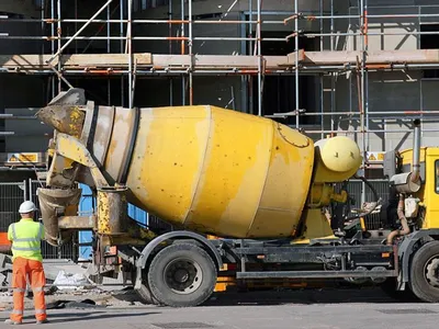 Товарный бетон на объекте в Ярославле