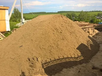 ДОСТАВКА РЕЧНОГО  ПЕСКА