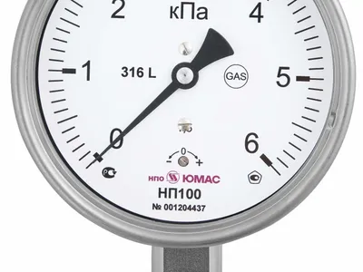 Манометры низкого давления газа (напоромеры, тягонапоромеры, тягомеры)