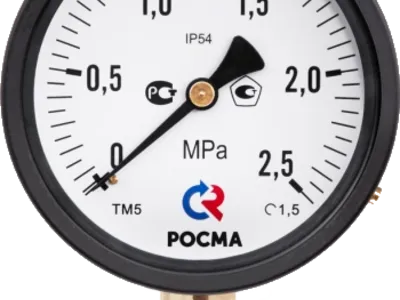 Манометры технические в защищенном корпусе ( IP54).