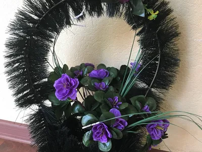 Корзина ритуальная "малютка" 40см