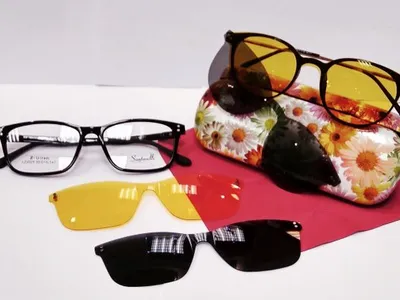 Оправы с солнцезащитными насадками