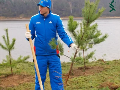 Олимпийская аллея в Демино