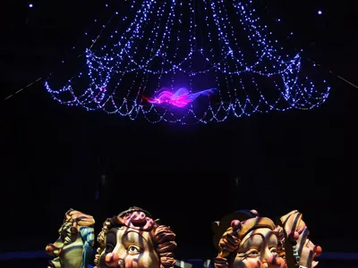 В Ярославском цирке прошла премьера программы «Vитали» c медведем на качелях