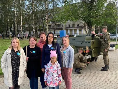 24 августа 2023 года сотрудники Управления приняли участие в военно-патриотической акции «Мы вместе!»