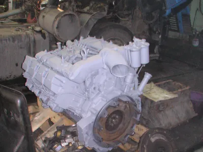 Снятие и постановка двигателя КамАЗ, МАЗ