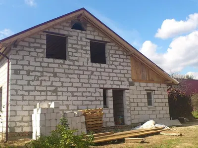 СТРОИТЕЛЬСТВО ДОМОВ ИЗ  ГАЗОСИЛИКАТНЫХ БЛОКОВ
