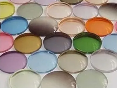 Окраска линз для очков