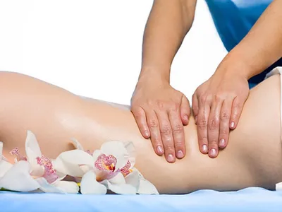 Антицеллюлитный массаж спины