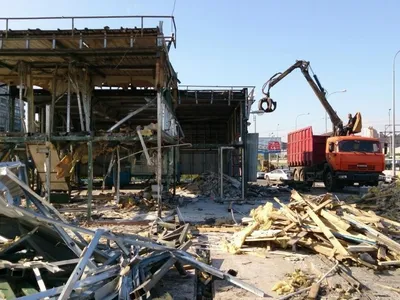 Демонтаж металлоконструкций, демонтаж металлолома