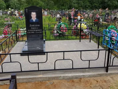 Установка оградок и ограждений на могилу