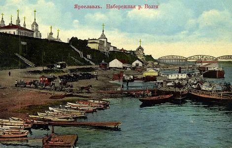 Набережная реки Волги