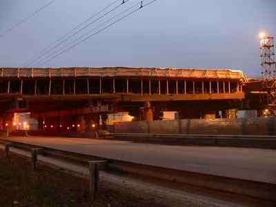 Строительство подъездных путей к Юбилейному мосту_0006