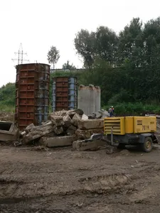 Строительство подъездных путей к Юбилейному мосту_0007