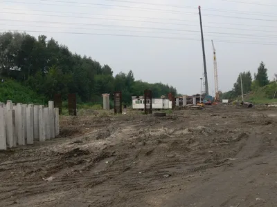 Строительство подъездных путей к Юбилейному мосту_0001