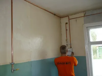 внутренний газопровод из медных труб