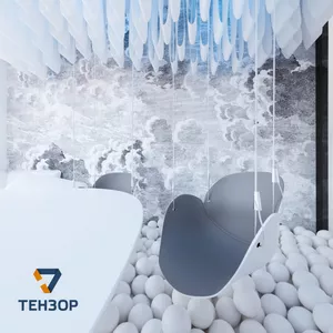 Дизайн переговорной комнаты для компании Тензор